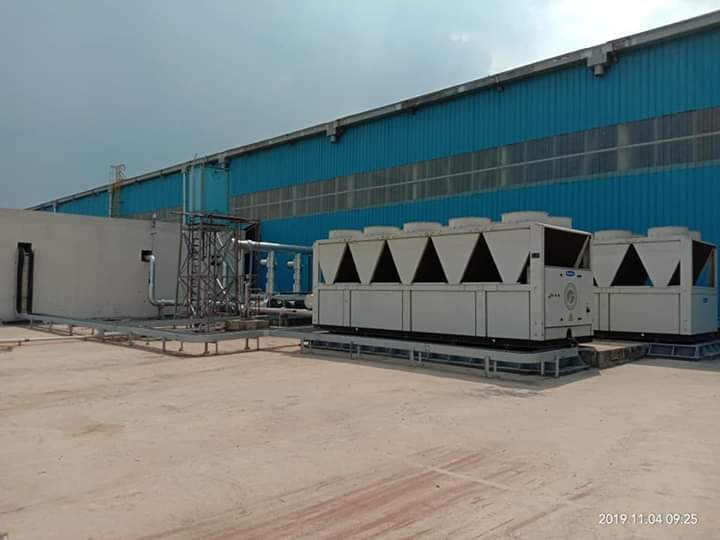 Sistem HVAC air-cooled Krakatau Steel HSM2